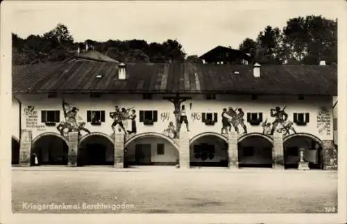 Ak Berchtesgaden in Oberbayern, Kriegerdenkmal