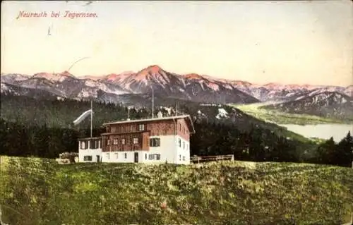 Ak Tegernsee in Oberbayern, Berg Neureuth, Neureuth Haus