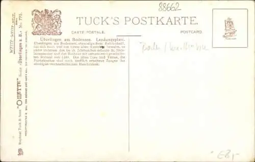 Ak Überlingen am Bodensee, Landungsplatz