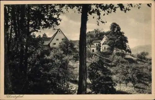 Ak Tübingen am Neckar, Hofgut Schwärzloch