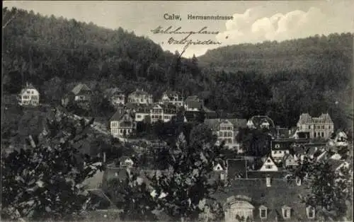 Ak Calw im Schwarzwald, Hermannstraße