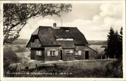 Ak Altstadt Freiburg im Breisgau, Naturfreundehaus der Ortsgruppe Freiburg