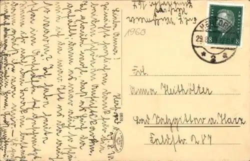 Ak Herford in Westfalen, Wittekind Denkmal