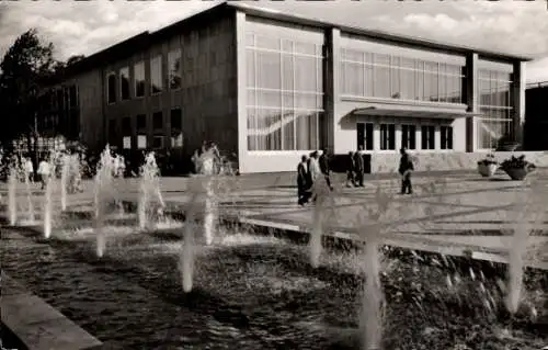 Ak Bad Salzuflen in Lippe, Wasserspiel, Konzerthaus