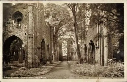 Ak Eldena Hansestadt Greifswald, Ruine Kloster Eldena