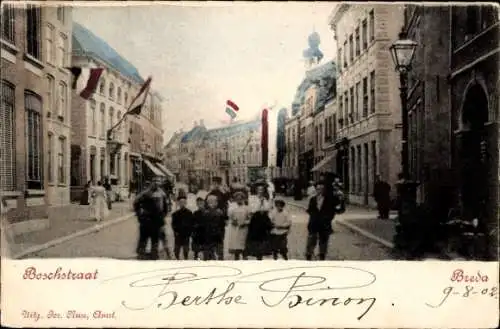 Ak Breda Nordbrabant Niederlande, Boschstraat