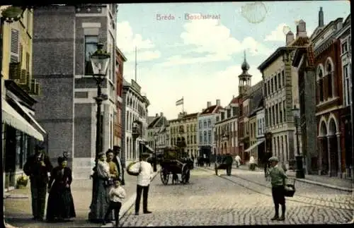 Ak Breda Nordbrabant Niederlande, Boschstraat