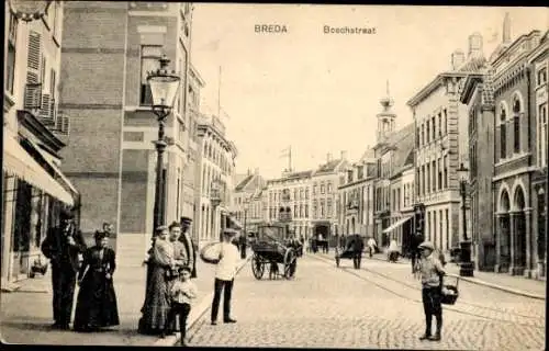 Ak Breda Nordbrabant Niederlande, Boschstraat