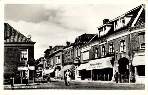 Ak Nijkerk Gelderland, Langestraat