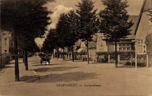 Ak Oegstgeest Südholland Niederlande, Julianalaan