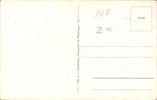 Ak Wateringen, Ned. Herv. Pastorie
