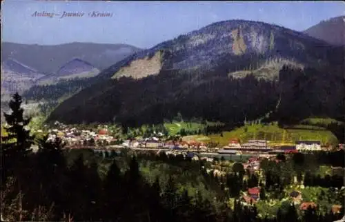 Photochromie Sankt Justina im Kristeinertal Assling Osttirol, Totale