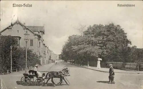 Ak Elmen Salze Salzelmen Schönebeck an der Elbe, Kaiserstraße