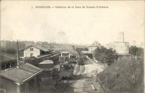 Ak Robinson Hauts de Seine, Bahnhof