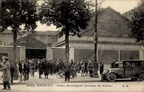 Ak Neuilly sur Seine Hauts de Seine, Fabrik Houbigant (Avenue du Roule)