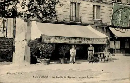 Ak Le Bourget Seine Saint Denis, La Civetta du Bourget, Maison Behuc