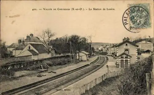 Ak Mende Lozère, , Bahnhof von  Chevreuse-Tal, Frankreich