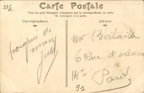 Ak Morsang Essonne, Restaurant du Vieux Garcon