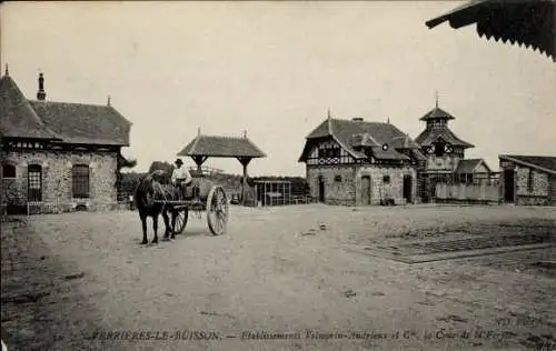 CPA Verrières le Buisson Essonne, Etablissements Vilmorin-Andrieux