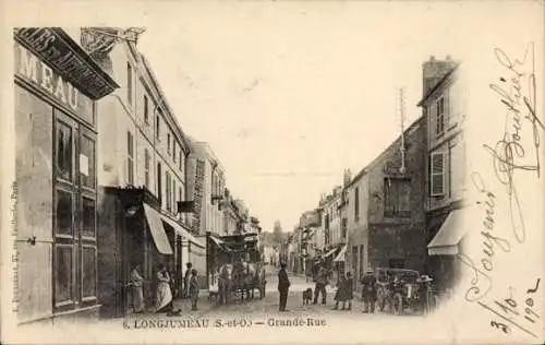 Ak Longjumeau Essonne, Hauptstraße