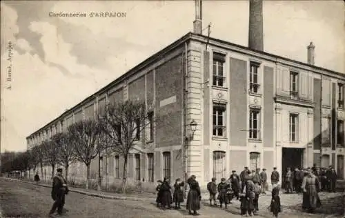 Ak Arpajon Essonne, A. Borné,  Cordonneries d'ARPAJON