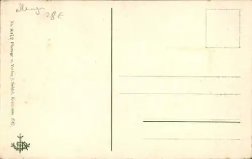 Ak Hausindustrie im Böhmerwalde, Schaufelmacher