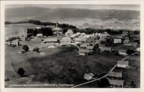 Ak Höchenschwand im Schwarzwald, Fliegeraufnahme