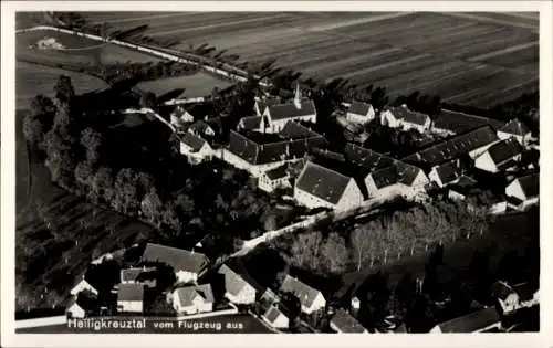 Ak Heiligkreuztal Altheim , Fliegeraufnahme