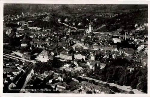 Ak Emmendingen im Breisgau Baden, Fliegeraufnahme