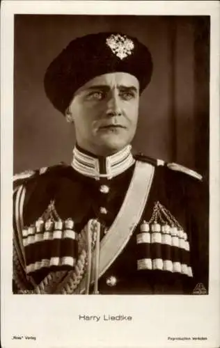 Ak Schauspieler Harry Liedtke, Portrait, Uniform