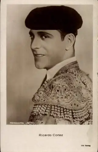 Ak Schauspieler Ricardo Cortez, Portrait