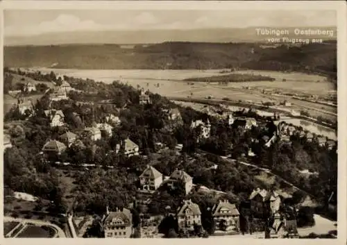 Ak Tübingen am Neckar, Oesterberg, Fliegeraufnahme