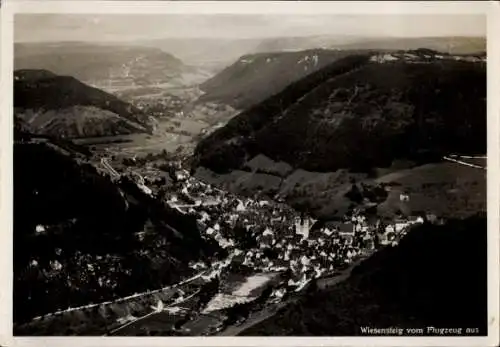 Ak Wiesensteig in Württemberg, Fliegeraufnahme