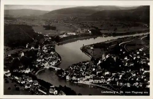 Ak Laufenburg am Hochrhein, Fliegeraufnahme