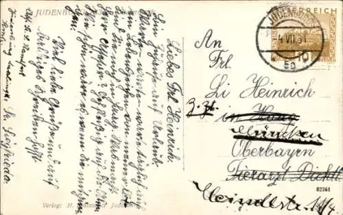 Ak Judenburg Steiermark, Gesamtansicht