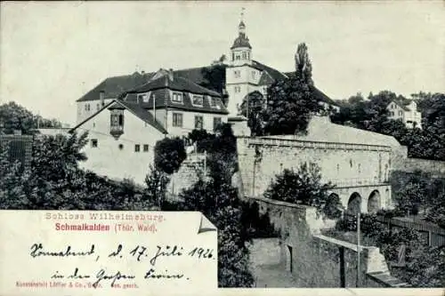 Ak Schmalkalden im Thüringer Wald, Schloss Wilhelmsburg