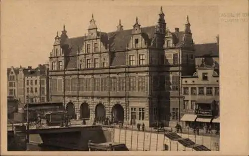 Ak Gdańsk Danzig, Grünes Tor