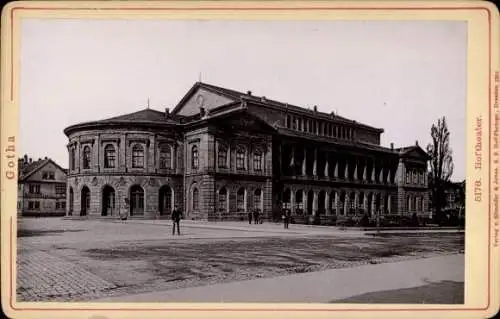 Kabinettfoto Gotha in Thüringen, Hoftheater