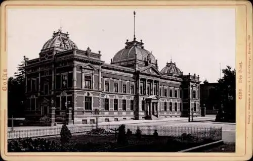 Kabinettfoto Gotha in Thüringen, Post