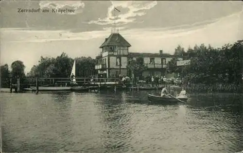 Ak Zernsdorf Königs Wusterhausen in Brandenburg, am Krüpelsee