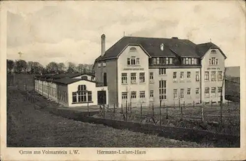 Ak Volmarstein Wetter an der Ruhr, Hermann Luisen Haus, geb. 1910, Außenansicht