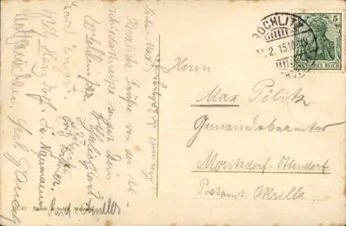 Ak Rochlitz an der Mulde, Realschule