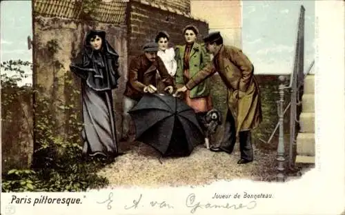 CPA Paris I., Joueur de Bonneteau