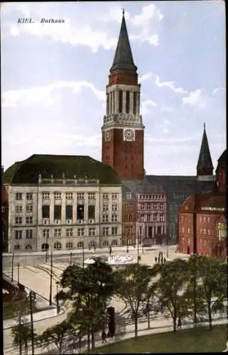 Ak Kiel, Rathaus in Kiel