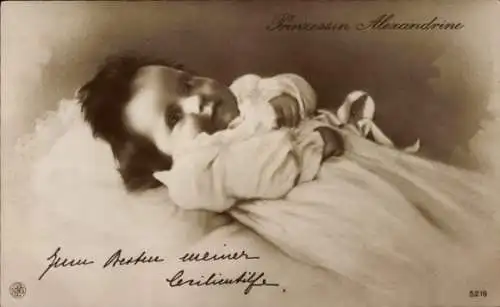 Ak Prinzessin Alexandrine von Preußen, Cecilienhilfe