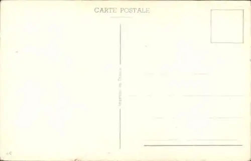 Künstler Ak Betrunkener Mann küsst Polizisten