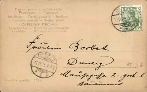 Ak Schriftsteller Felix Dahn, Portrait