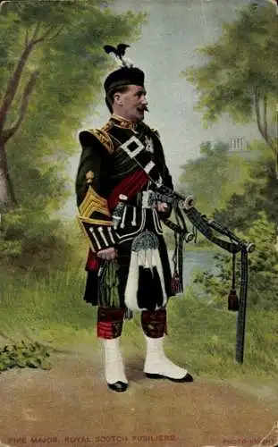 Ak Pipe Major, Royal Scotch Fusiliers