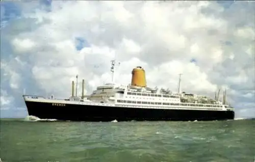 Ak Passagierschiff TS Bremen, Flaggschiff Norddeutscher Lloyd