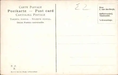 Künstler Ak Gerstenhauer, J., G., Niederländisches Dorfmotiv, Wasserträgerin